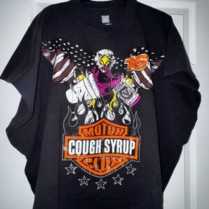 Motor Cough Syrup Club Black Graphic Tee